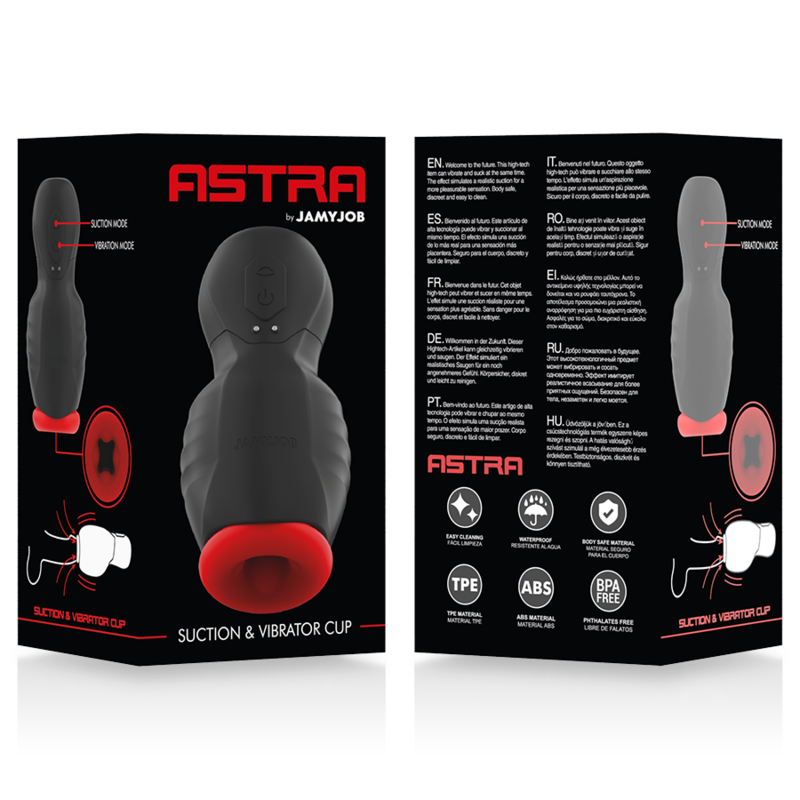 JAMYJOB - ASTRA ORAL VIBRATION ET SUCCION EXTRÊMES