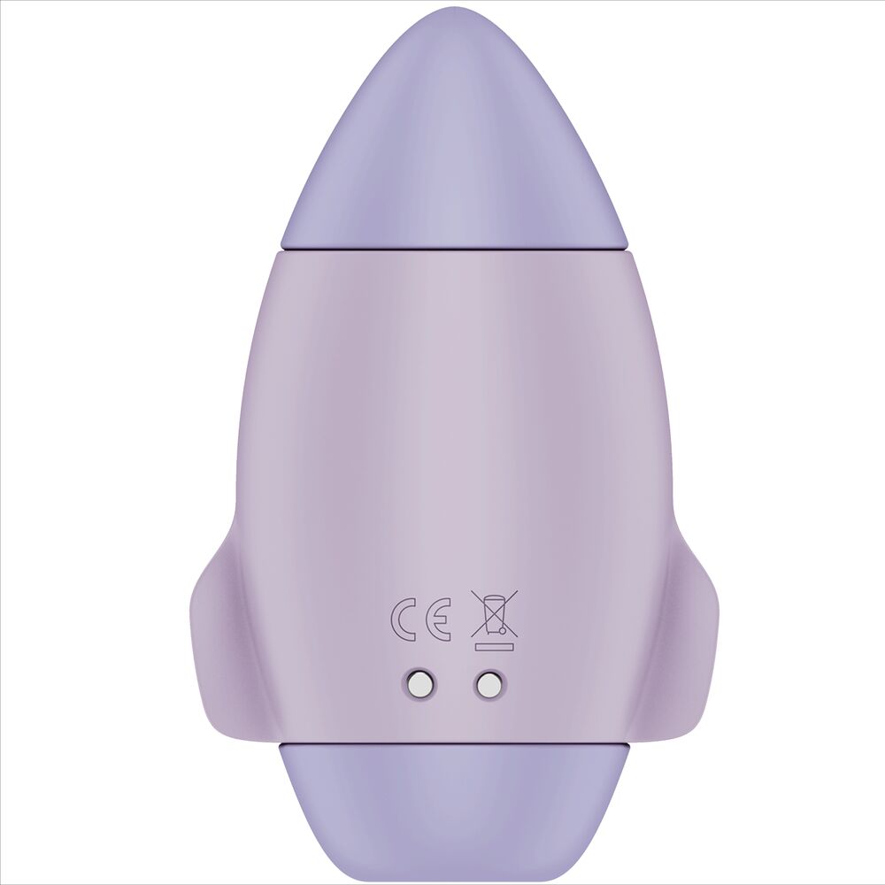 SATISFYER - MISSION CONTROL PETIT VIBRATEUR DOUBLE IMPULSION LILAS