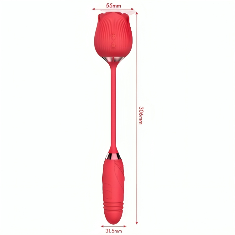 ARMONY - FLEUR DELIGHT SUÇANTE ET POUSSATRICE ROUGE