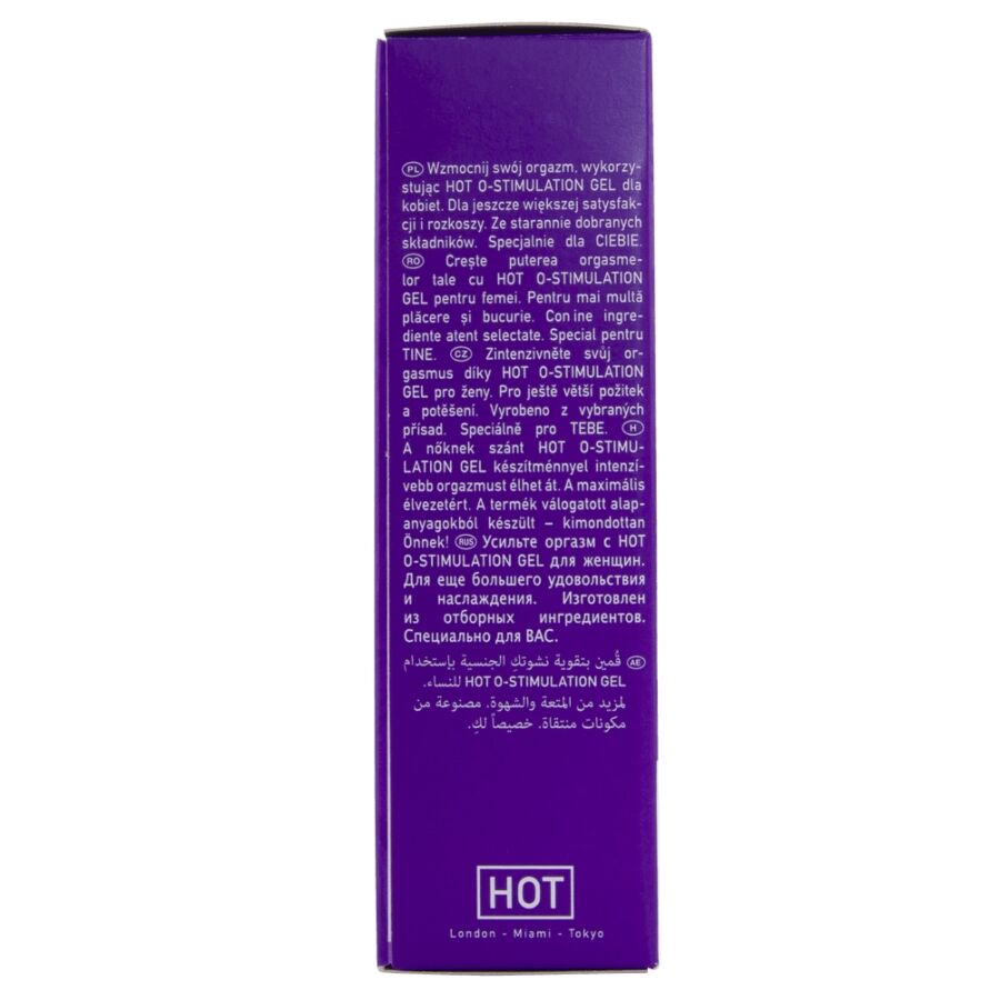 HOT - GEL STIMULANT L'ORGASME POUR FEMMES 15 ML