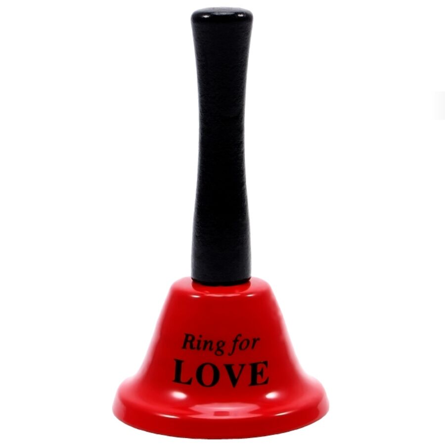 DIABLO PICANTE - CLOCHE À MAIN ROUGE « ANNEAU D'AMOUR »