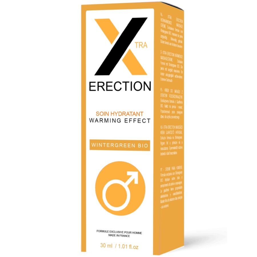 RUF - X ERECTION CRÈME ÉRECTILE À EFFET CHAUFFANT 30 ML