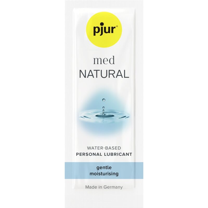 PJUR - MED LUBRIFIANT NATUREL BASE EAU 2 ML