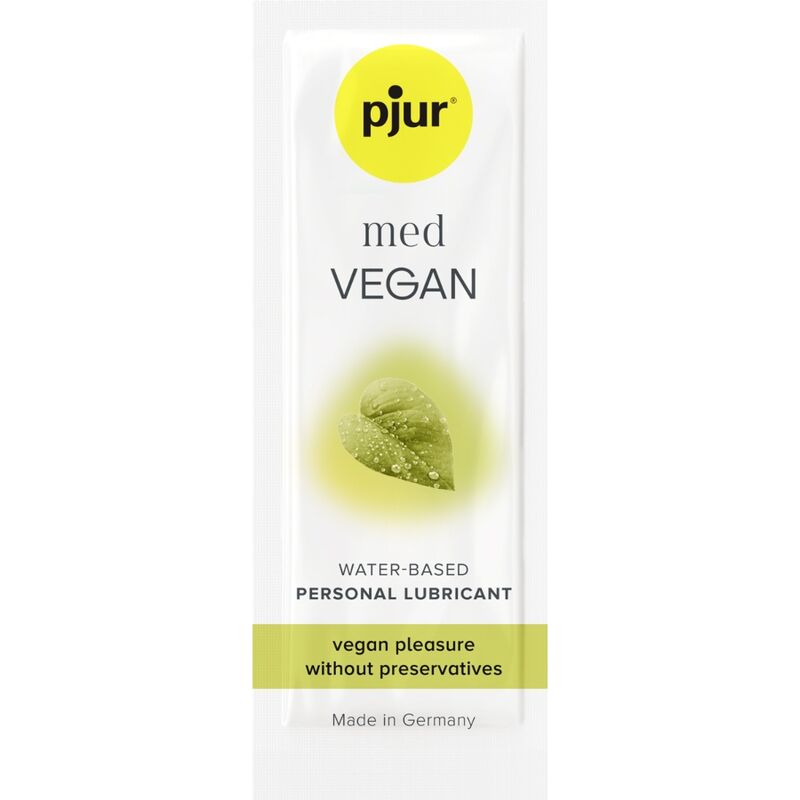 PJUR - MED LUBRIFIANT BASE EAU VEGAN GLIDE 2 ML