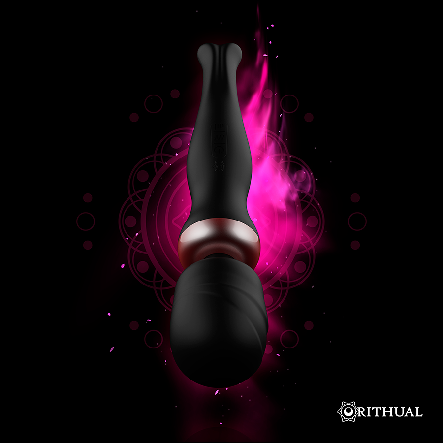 RITHUAL - BAGUETTE AKASHA PUISSANTE RECHARGEABLE 2.0 NOIRE