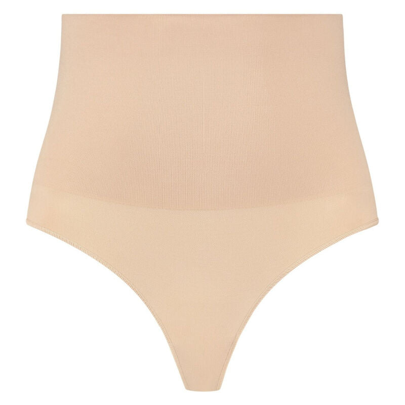BYE-BRA - FAONNEUR SANS POINTS STYLE STRING BEIGE TAILLE XL
