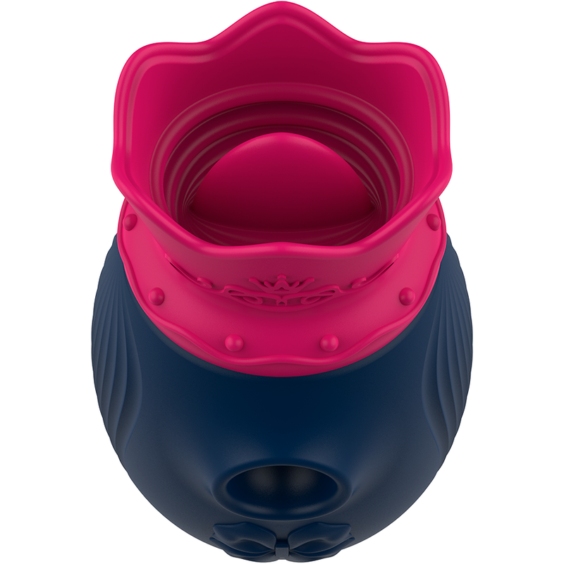 INTENSE - STIMULATEUR DE CLITORIS 10 MODES D'ASPIRATION ET DE LÉCHAGE - BLEU