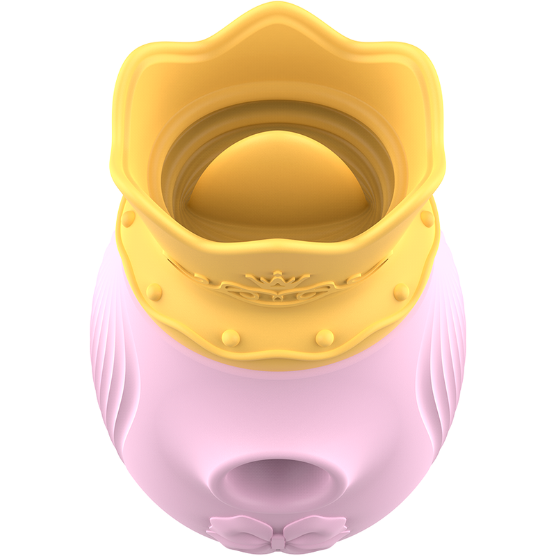 INTENSE - STIMULATEUR DE CLITORIS 10 MODES D'ASPIRATION ET DE LÉCHAGE - ROSE