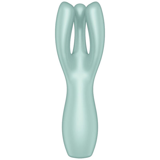 SATISFYER - VIBRATEUR THREESOME 3 MENTHE