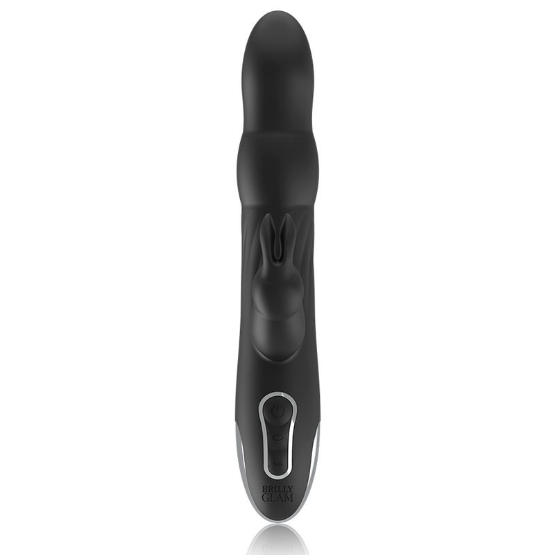 BRILLY GLAM - MOEBIUS VIBROMASSEUR RABBIT ET ROTATIF + TÉLÉCOMMANDE WATCHME