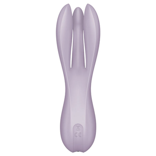 SATISFYER - VIBRATEUR THREESOME 2 VIOLET