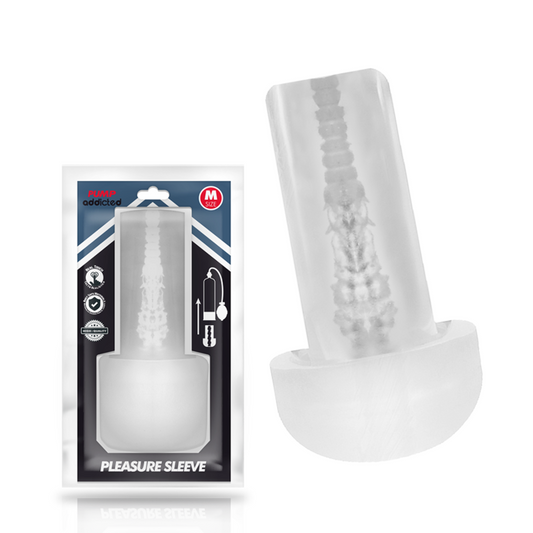 PUMP ADDICTED - MANCHON DE PLAISIR MASTUBEUR TAILLE M