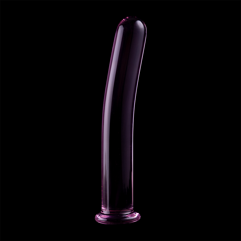 NEBULA SERIES BY IBIZA - MODÈLE 17 GODE EN VERRE BOROSILICATE ROSE 18.5 CM -O- 3 CM