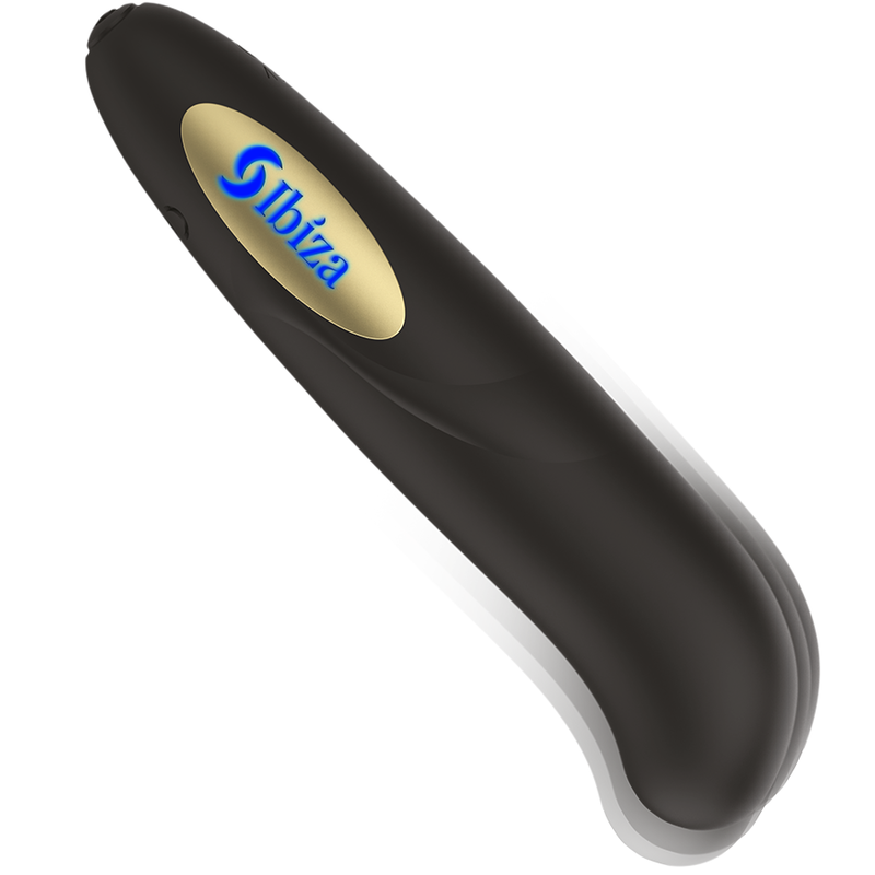IBIZA - STIMULATEUR DE CLITORIS CHARGEUR USB 10 MODES DE VIBRATION DORÉ 13 X 2,9 CM