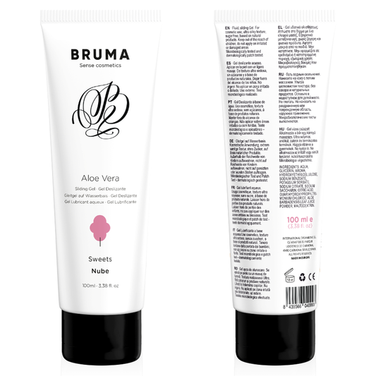 BRUMA - GEL GLISSANT À L'ALOE VERA SAVEUR BONBONS 100 ML