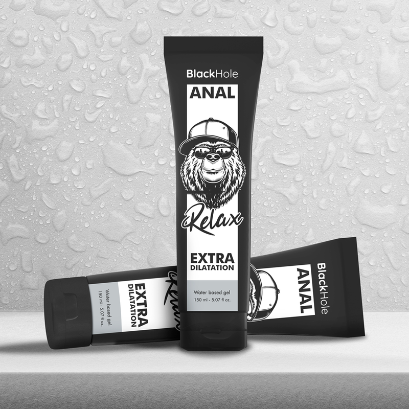 BLACK HOLE - GEL À BASE D'EAU DILATATION ANALE 150 ML