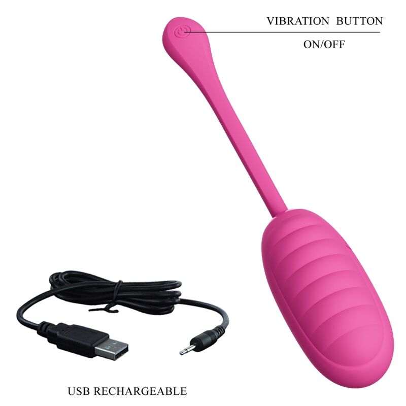 PRETTY LOVE - OEUF VIBRANT RECHARGEABLE CATALINA ROSE APP