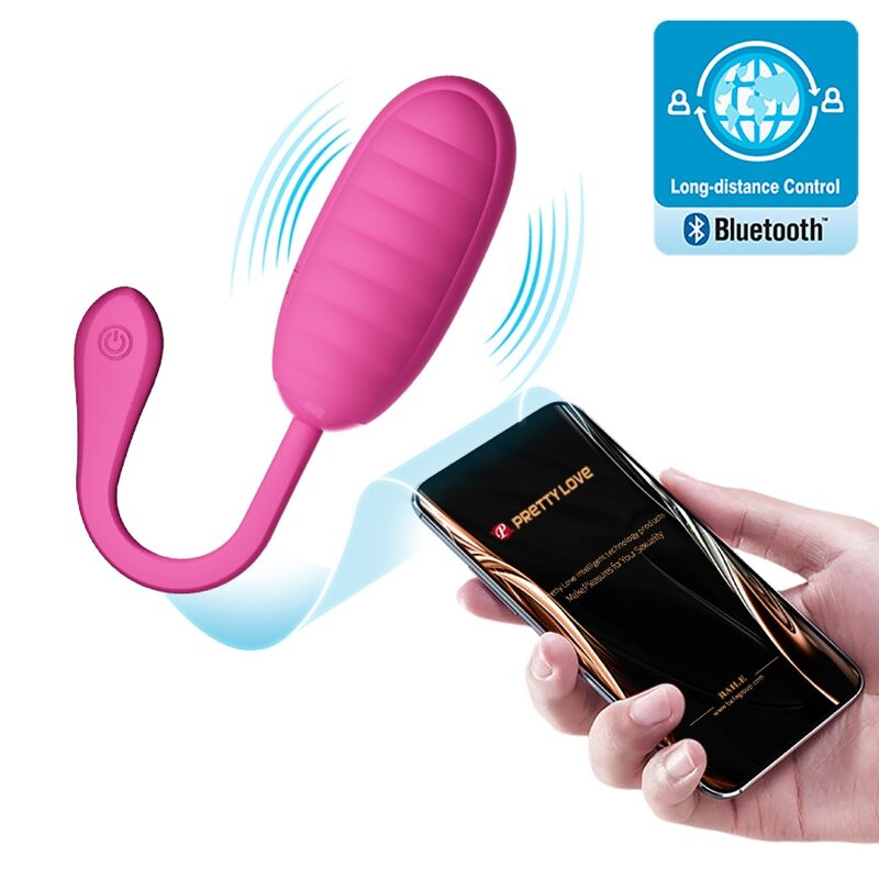 PRETTY LOVE - OEUF VIBRANT RECHARGEABLE CATALINA ROSE APP