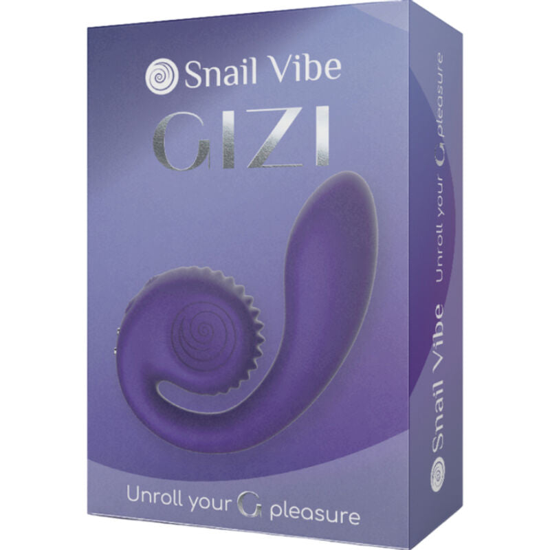 SNAIL VIBE - STIMULATEUR DOUBLE GIZI VIOLET
