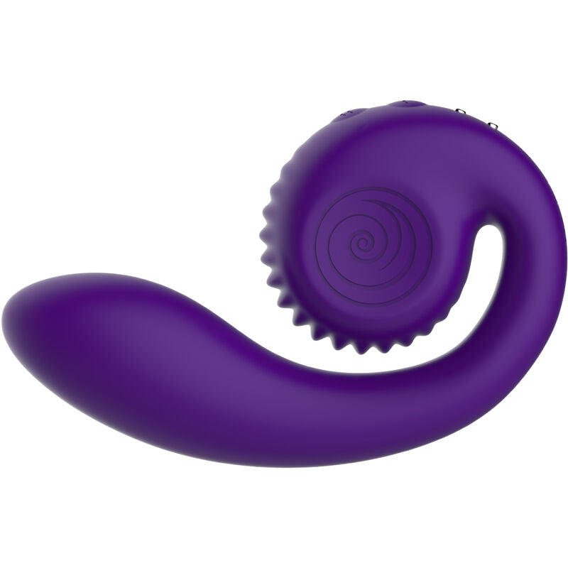 SNAIL VIBE - STIMULATEUR DOUBLE GIZI VIOLET