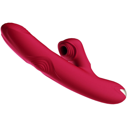 ARMONY - VIBRATEUR BUMP & VENTOUSE MODÈLE 1 BOURGOGNE
