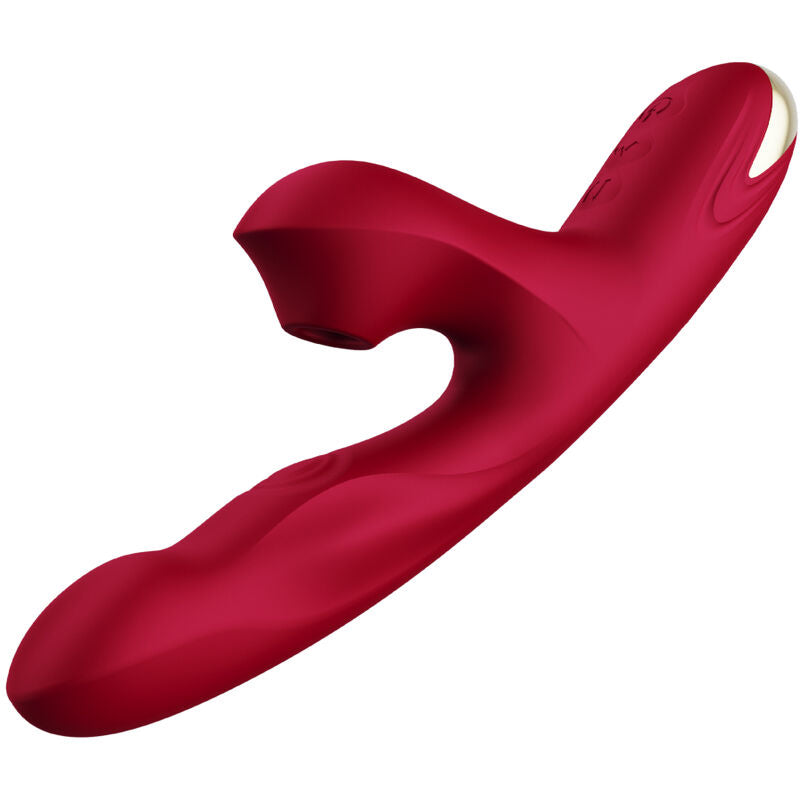 ARMONY - VIBRATEUR BUMP & VENTOUSE MODÈLE 2 BORDEAUX