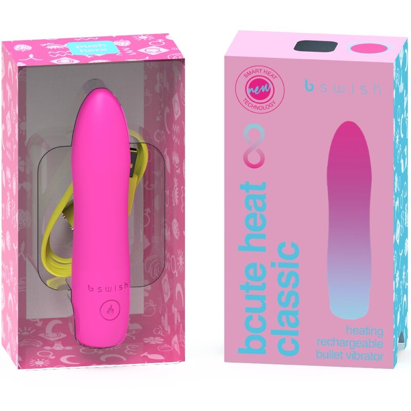 B SWISH - BCUTE INFINITE HEAT CLASSIC VIBRATEUR CHAUFFANT ROSE