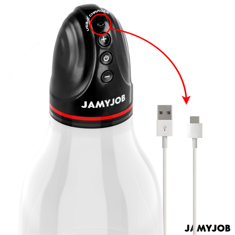 JAMYJOB - XPAND LITE POMPE À TESTICULES AUTOMATIQUE 3 NIVEAUX D'ASPIRATION GRIS