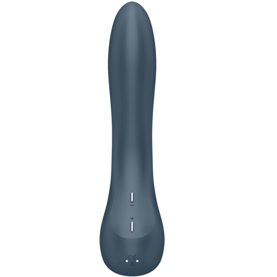SATISFYER - VIBRATEUR PROGRAMME 12 VIBRATIONS G-SPOT WAVE 4 GRIS FONCÉ
