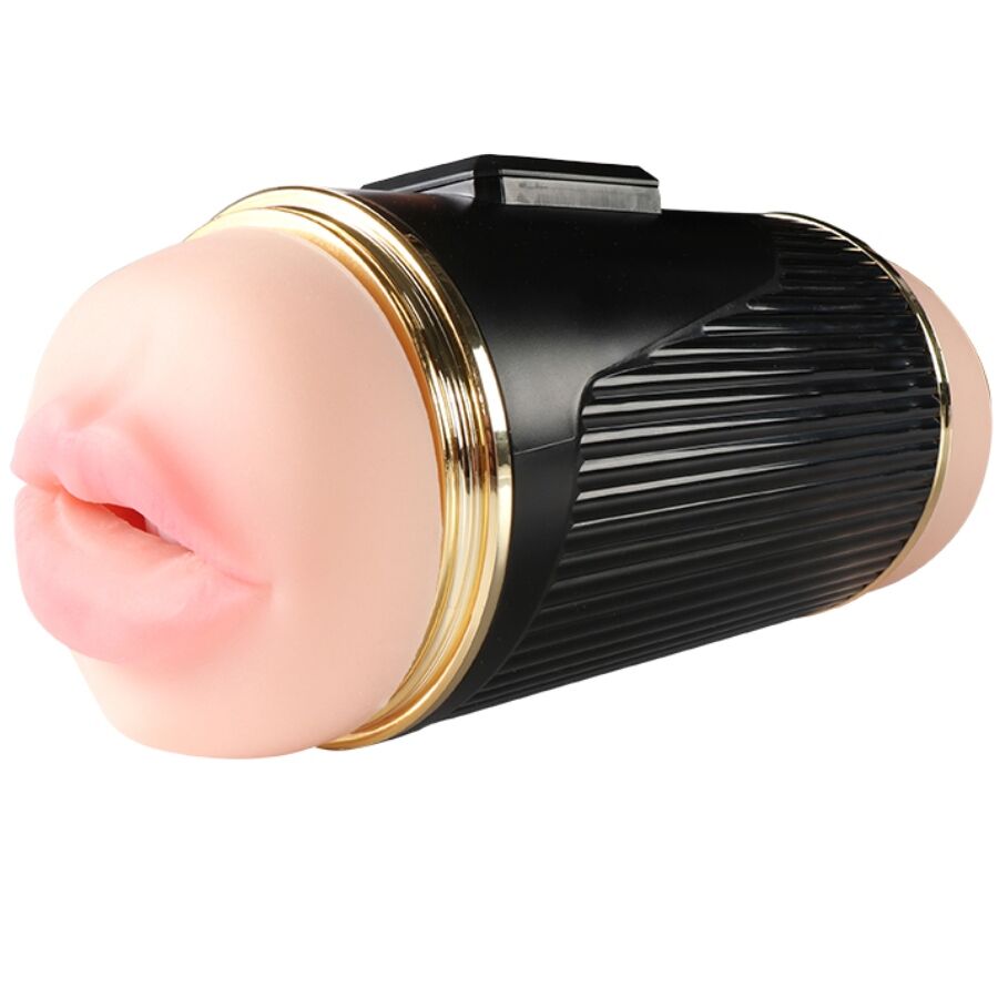 SHEQU - KAY DOUBLE MASTURBATEUR AVEC DOUBLE VIBRATION DE LA BOUCHE ET DU VAGIN