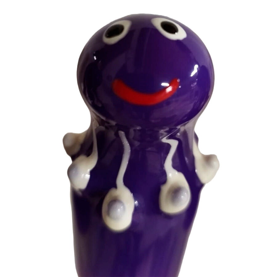 CONDOMERIE - PRÉSERVATIFS FANTAISIE PEINTS À LA MAIN OCTOPUS VIOLET