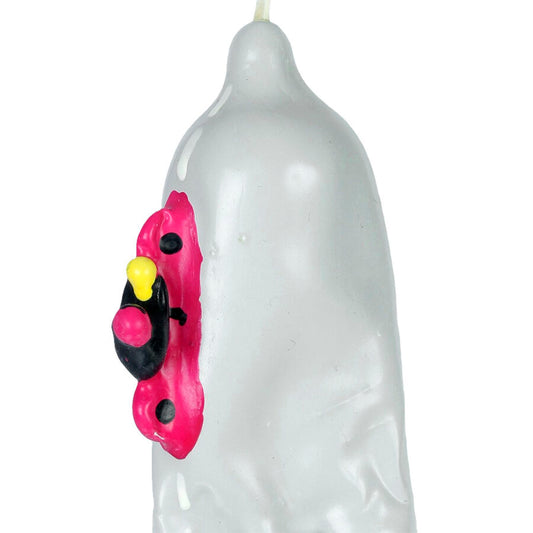 CONDOMERIE - PRÉSERVATIFS FANTAISIE PEINTS À LA MAIN MOTO XL