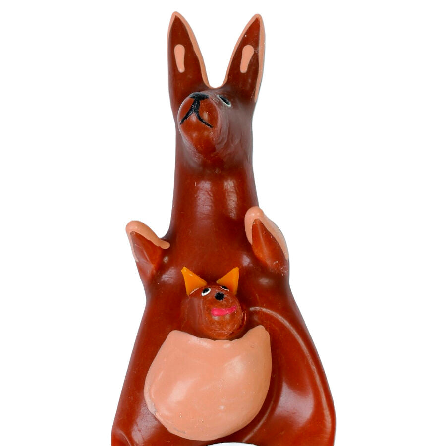 CONDOMERIE - PRÉSERVATIFS FANTAISIE PEINTS À LA MAIN MODÈLE KANGOUROU XL