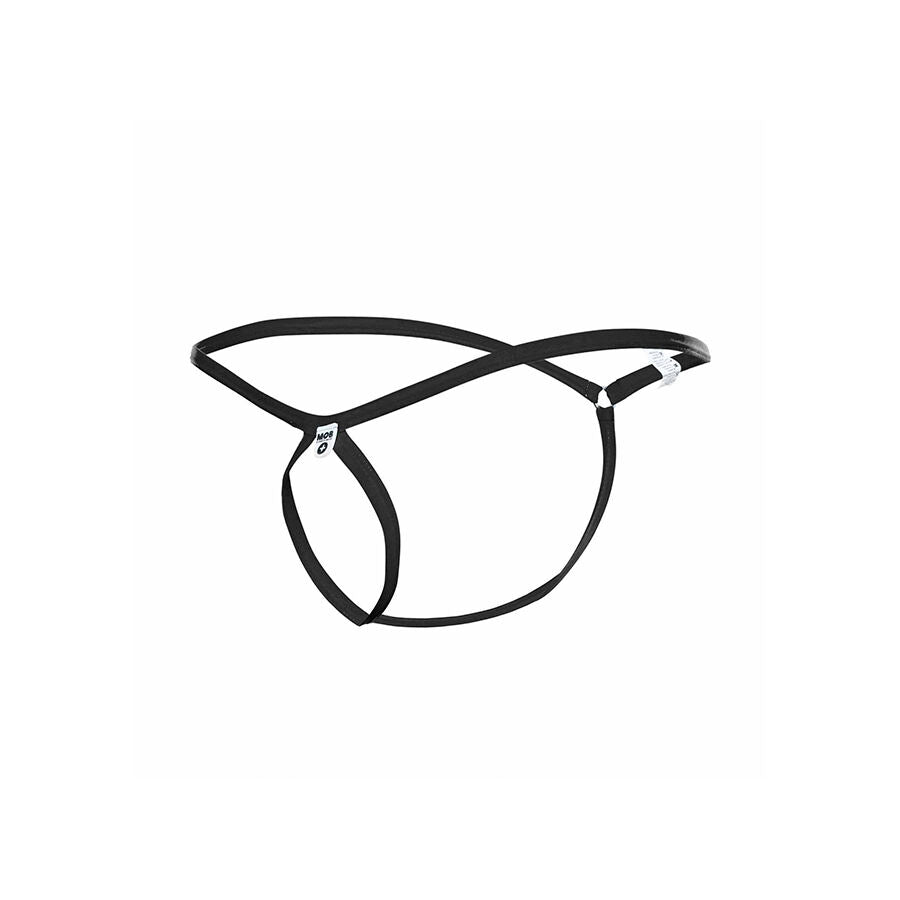 MOB - STRING NOIR EN FORME DE LARME TAILLE L/XL