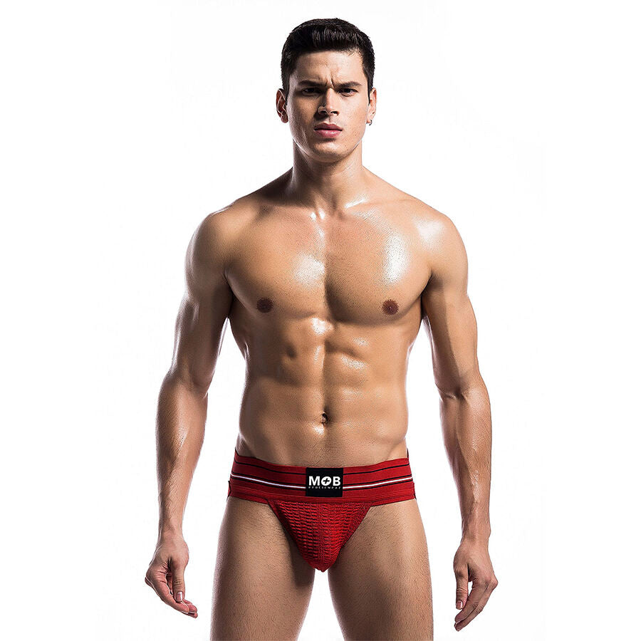 MOB - STRING CLASSIQUE ROUGE TAILLE S