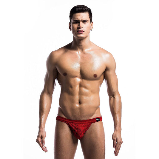 MOB - MAILLOT DE BAIN JOCKSTRAP FÉTICHE ROUGE TAILLE S