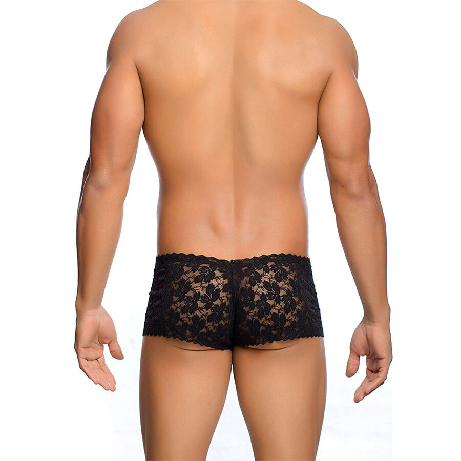 MOB - BOXER EN DENTELLE NOIRE TAILLE L/XL
