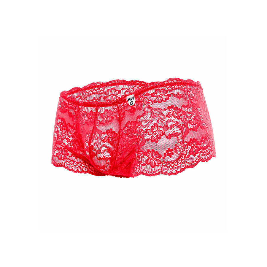MOB - BOXER EN DENTELLE ROUGE TAILLE S/M