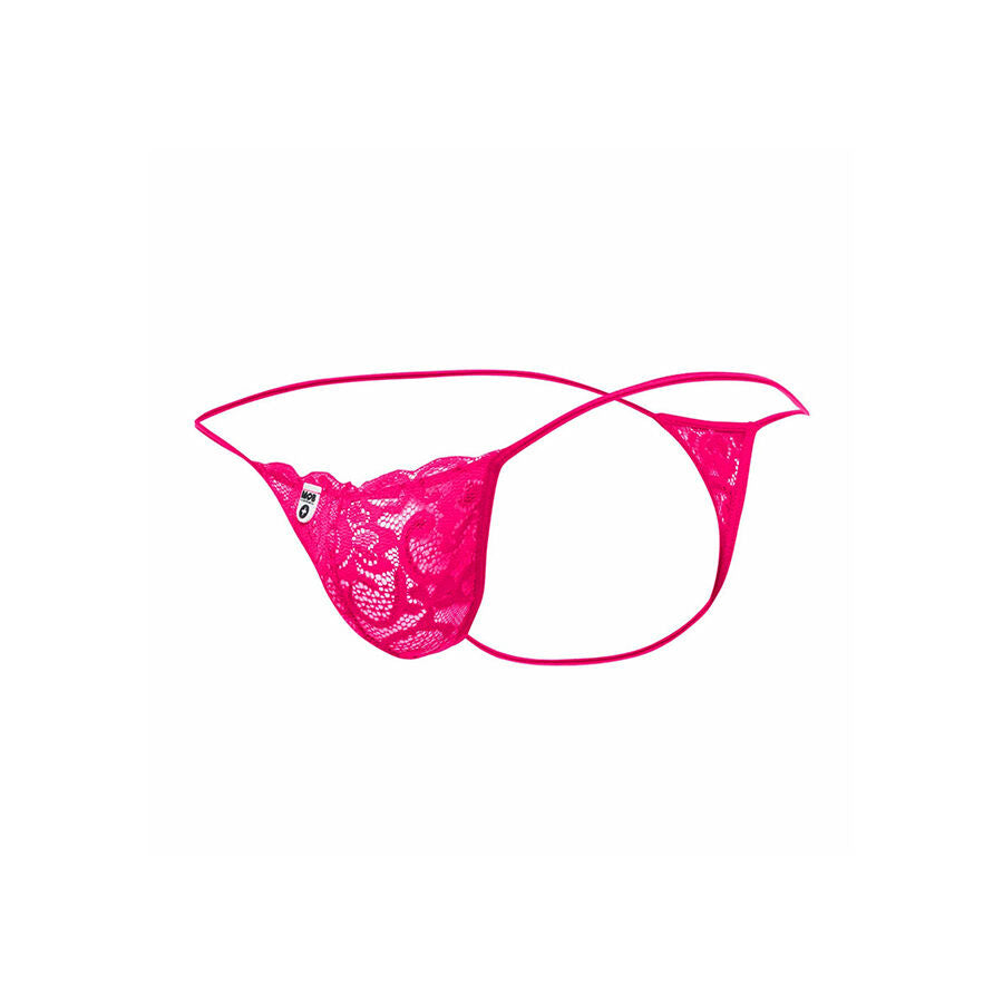 MOB - STRING EN DENTELLE ROSE TAILLE L/XL