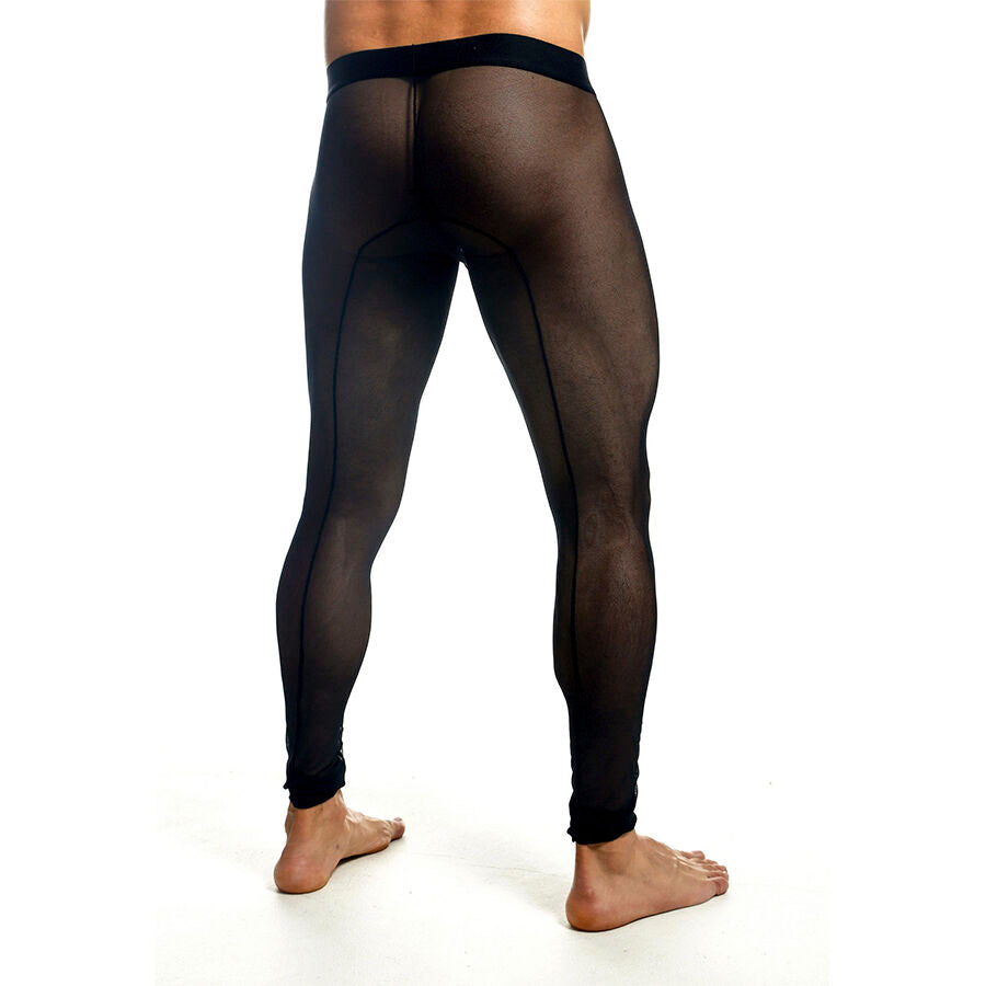 MOB - COLLANTS NOIRS TRANSPARENTS TAILLE XL