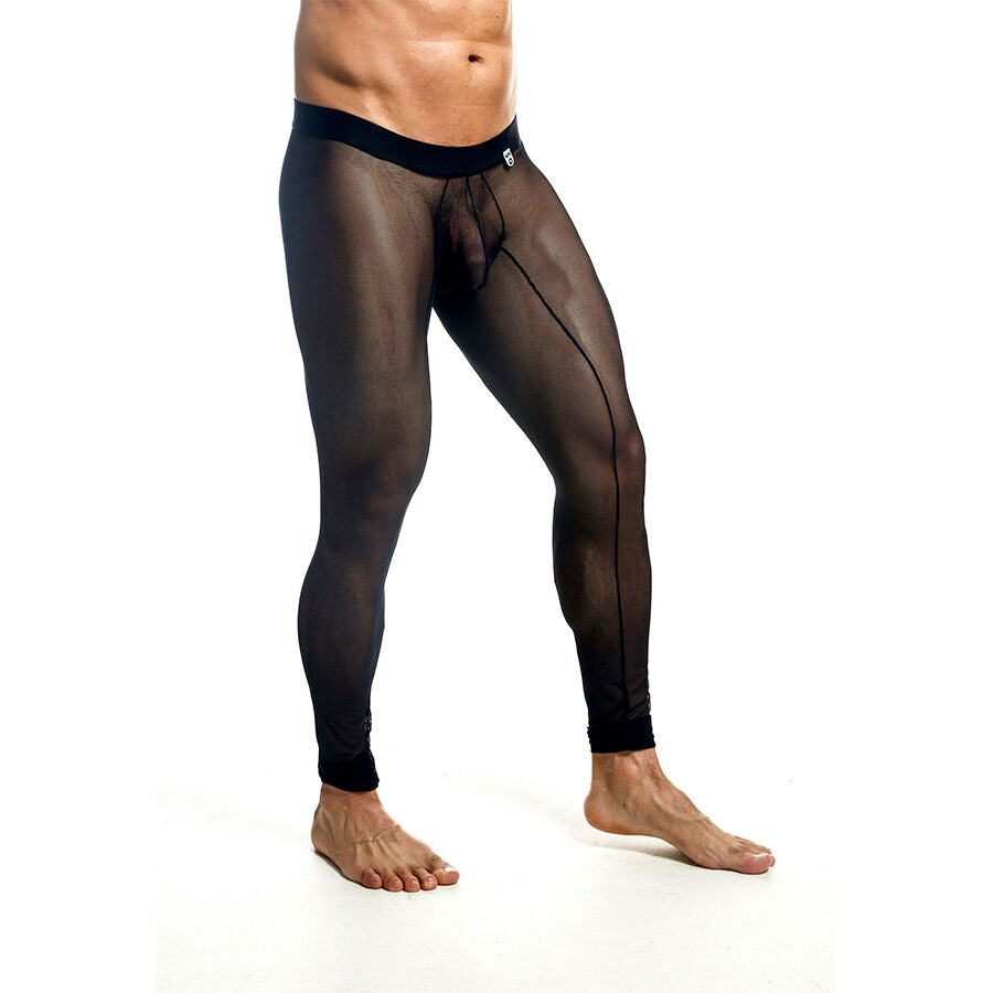 MOB - COLLANTS NOIRS TRANSPARENTS TAILLE XL
