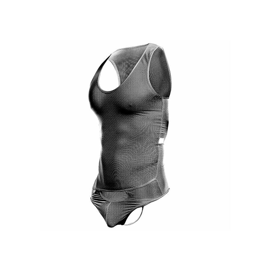 MOB - BODY TRANSPARENT NOIR TAILLE S/M