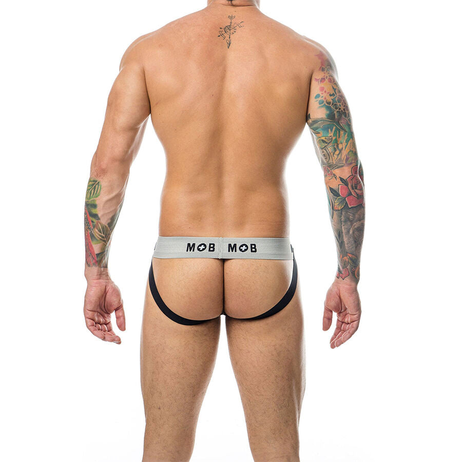 MOB - JOCK BLANC À RAYURES CLASSIQUES TAILLE XL