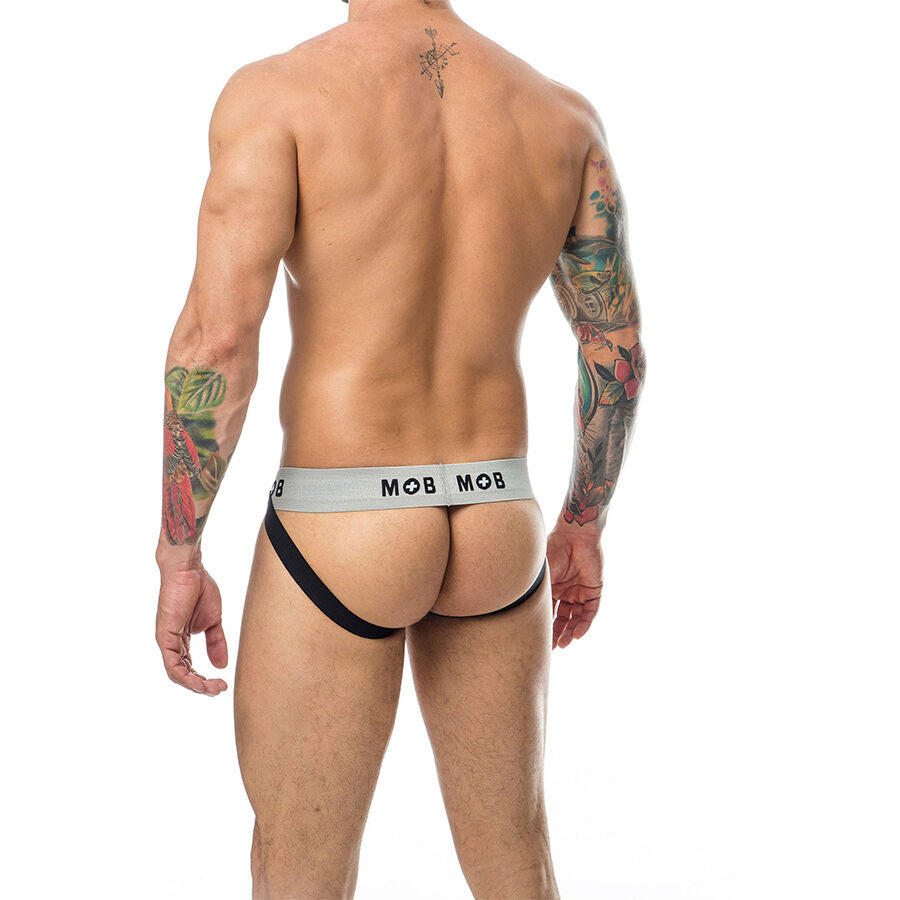 MOB - JOCK BLANC À RAYURES CLASSIQUES TAILLE XXL