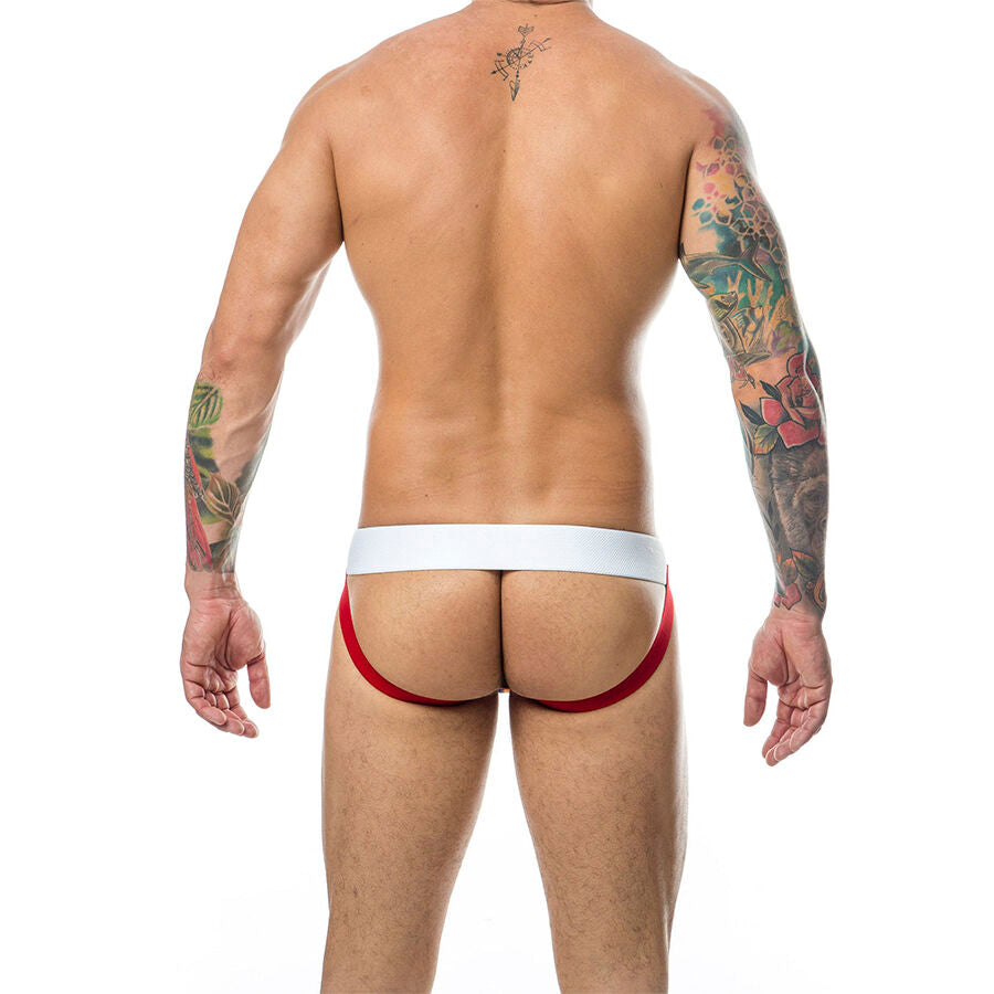 MOB - JOCK CLASSIQUE À RAYURES ARC-EN-CIEL TAILLE S