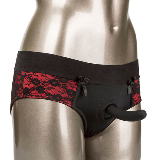 CALEXOTICS - SCANDAL ENSEMBLE DE CULOTTES SANS ENTREJAMBE AVEC GODE TAILLE L/XL