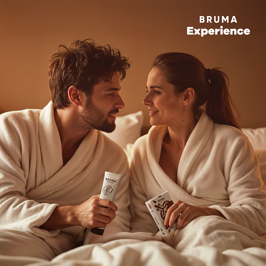 BRUMA XPERIENCE - KIT TENTATION DE TARTE AMÉRICAINE DOUCE AVEC AMPLIFICATEUR D'ORGASME