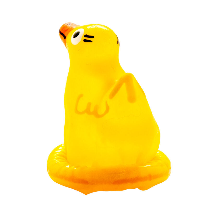 CONDOMERIE - PRÉSERVATIFS FANTAISIE PEINTS À LA MAIN EN FORME DE CANARD