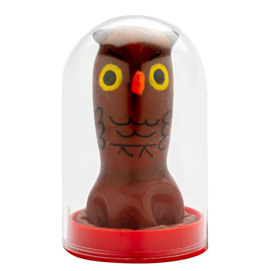 CONDOMERIE - PRÉSERVATIFS FANTAISIE PEINTS À LA MAIN HIBOU