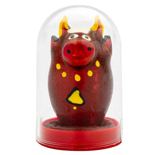 CONDOMERIE - PRÉSERVATIFS FANTAISIE PEINTS À LA MAIN MODÈLE TAUREAU 1